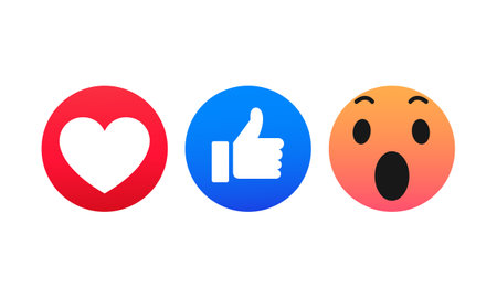 Like and dislike buttons. Like and dislike buttons. Like and dislike symbols. Vector illustration