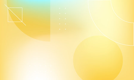 Minimal geometric background. Gradient shapes composition. Vector illustration.のイラスト素材