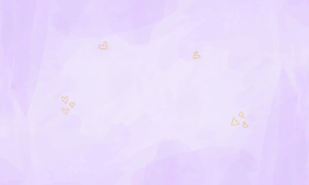 Valentine's day background with hearts in pastel color.のイラスト素材