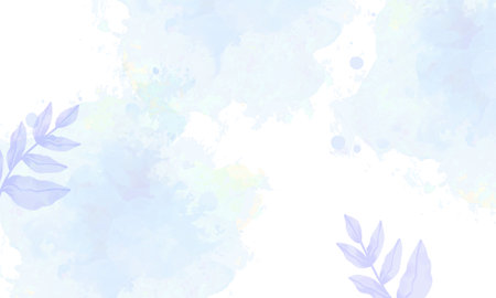 Watercolor floral background. Hand painted watercolor texture. Vector illustration.のイラスト素材