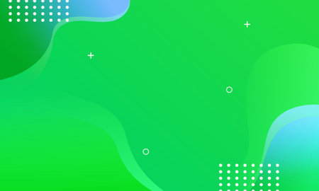 Abstract geometric background. Fluid shapes composition. Vector illustration for your design.のイラスト素材