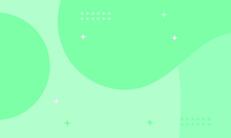 Abstract geometric background with circles and stars in pastel colors. Vector illustrationのイラスト素材