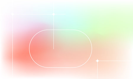 Holographic Vector Background. Iridescent Foil. Glitch Hologram. Pastel neon rainbow. Ultraviolet metallic paper. Template for presentation. Cover to web design. Abstract colorful gradient.のイラスト素材