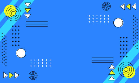 Abstract background with geometric elements. Vector Illustration. Eps 10.