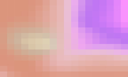 Abstract background of pink, orange and yellow squares. Texture for design.