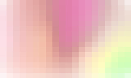 Abstract background of squares in pink and beige colors. Illustrationのイラスト素材