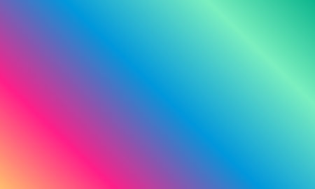 abstract background with smooth lines in blue, pink and green colorsのイラスト素材