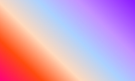 abstract background with smooth lines in pink, blue and orange colorsのイラスト素材