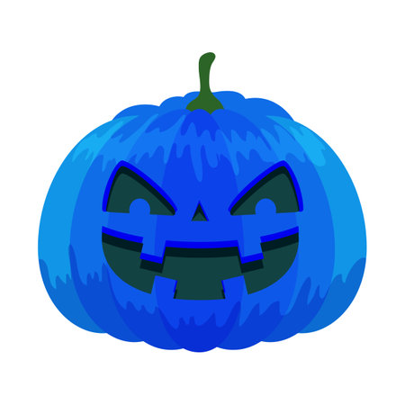 Halloween pumpkin icon. Cartoon illustration of halloween pumpkin vector icon for web designのイラスト素材