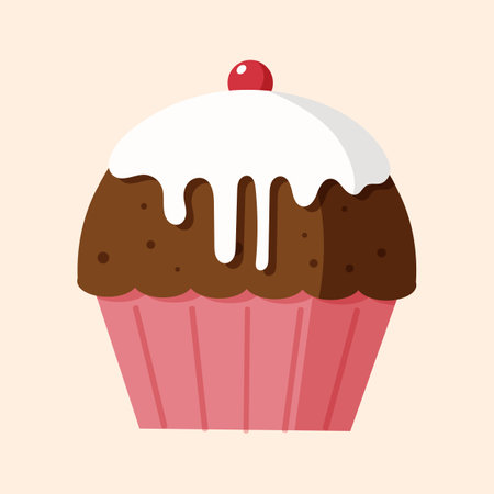 decorating cake flat icon elements background,eps10,eps10のイラスト素材