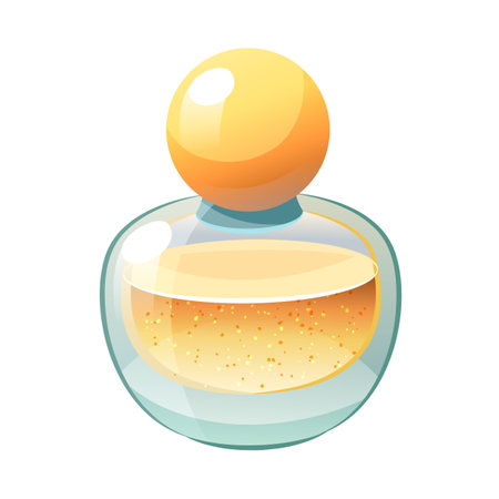 Perfume bottle icon. Cartoon illustration of perfume bottle icon for web designのイラスト素材