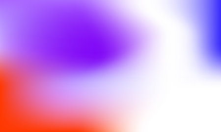 Abstract background with color blots, transitions and bends. Illustration.