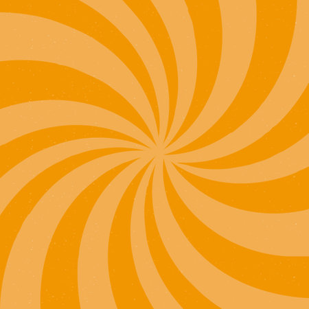 Abstract orange spiral background. Vector illustration for your design. EPS10のイラスト素材