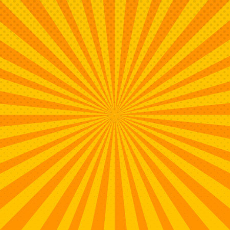 Abstract creative concept comic pop art style blank, layout template with clouds beams and isolated dots background. For sale banner, empty speech bubble setのイラスト素材