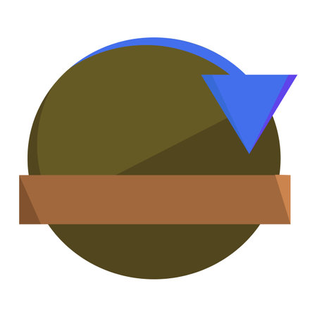 Arrow icon. Flat illustration of arrow vector icon for web designのイラスト素材