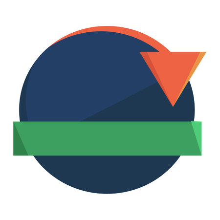 Infographic element with arrow icon vector illustration graphic design vector illustration graphic designのイラスト素材