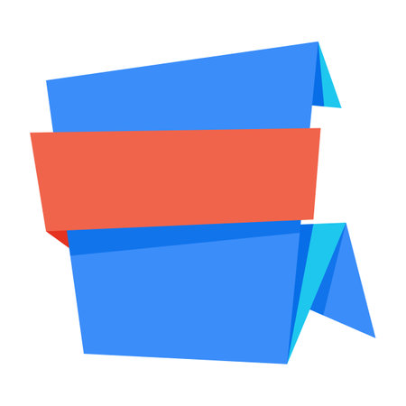 Ribbon icon. Flat illustration of ribbon icon for web designのイラスト素材