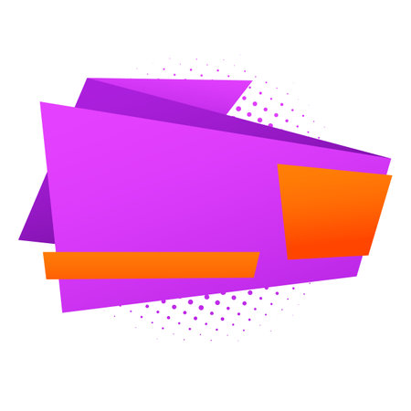 Colorful geometric shapes on a white background. Vector illustration. Eps 10.のイラスト素材