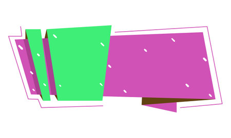 Illustration of colorful sticky notes on white background - vector file.のイラスト素材