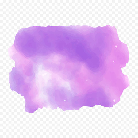 Abstract purple watercolor background. Vector illustration. Grunge texture.のイラスト素材