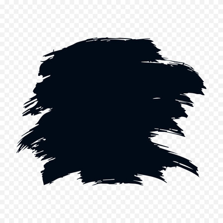 Grunge Brush Stroke. Vector Illustration. Grunge Texture.のイラスト素材