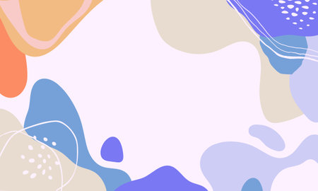 Abstract background with colorful spots and spots. Vector illustration for your design
