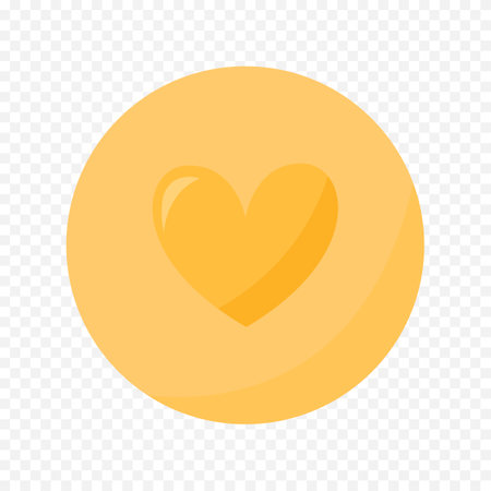 Heart icon, vector illustration. Flat design style eps 10.のイラスト素材