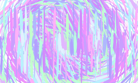 Abstract background with brushstrokes of paint in pastel colors.のイラスト素材