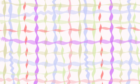 Abstract background with colorful wavy lines. Vector illustration for your designのイラスト素材