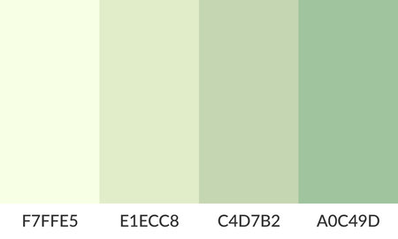 Seamless vector pattern with pastel green and white stripes.のイラスト素材