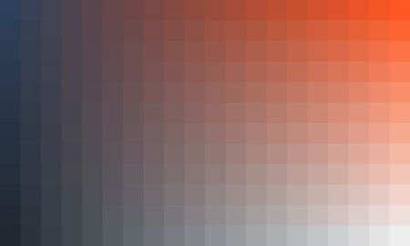 Abstract geometric background. Vector illustration. Red, orange, blue colors.のイラスト素材