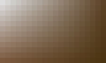 Abstract background with a mosaic pattern in brown and beige colors.のイラスト素材