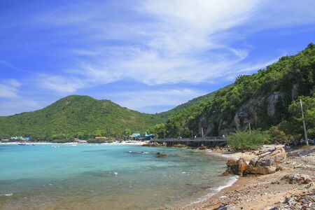 beach in Koh Lanの写真素材