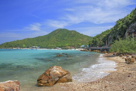 beach in Koh Lanの写真素材