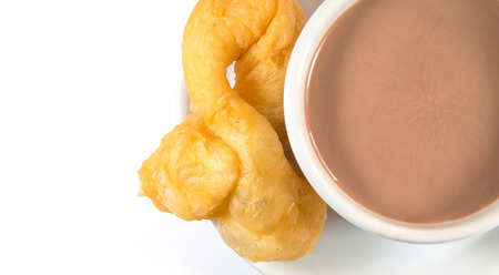 Cocoa doughstickの写真素材