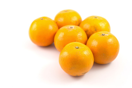 Group of Mandarine orangesの写真素材