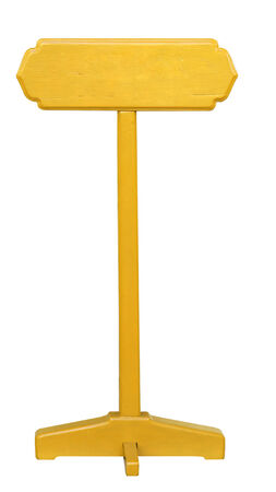 road sign isolated on a white backgroundの写真素材