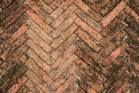 Background of brick wall textureの写真素材