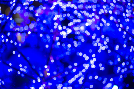 Defocused abstract christmas backgroundの写真素材