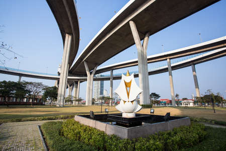 Bhumibol Bridge, Bangkok, Thailand