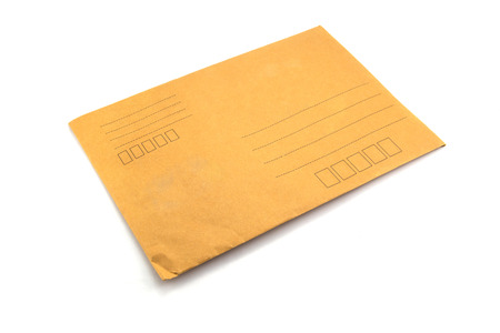 Brown Envelope close up shot