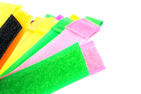 Straps for easy wiring. And can be reused many times.の写真素材