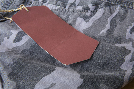 Trousers with tagging background