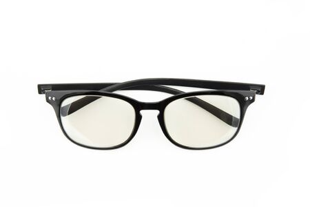 Glasses isolated on white with clipping path.