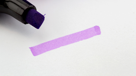 The marker empty - concept business background.の写真素材