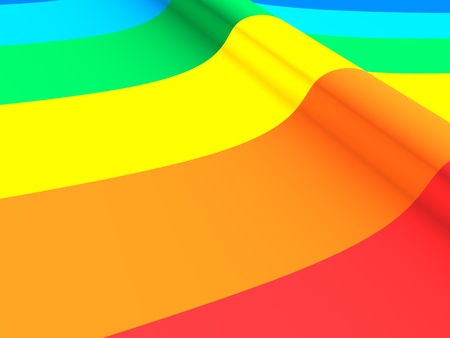 Close up of a colorful rainbow textureの写真素材
