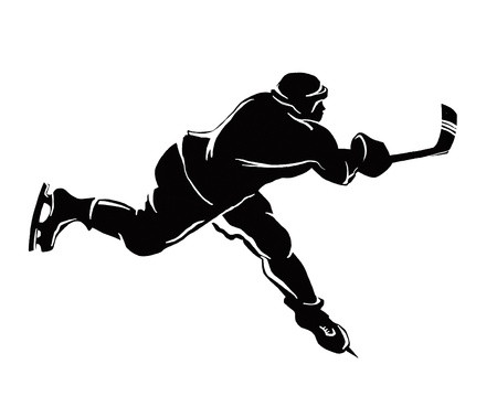 This image shows the winter sports isolated on a white backgroundの写真素材