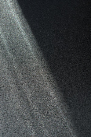 The black plastic a background