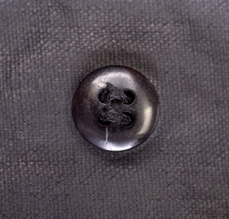 black leather jacket with buttonの写真素材