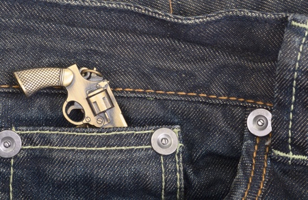 Dark blue denim jeans textureの写真素材